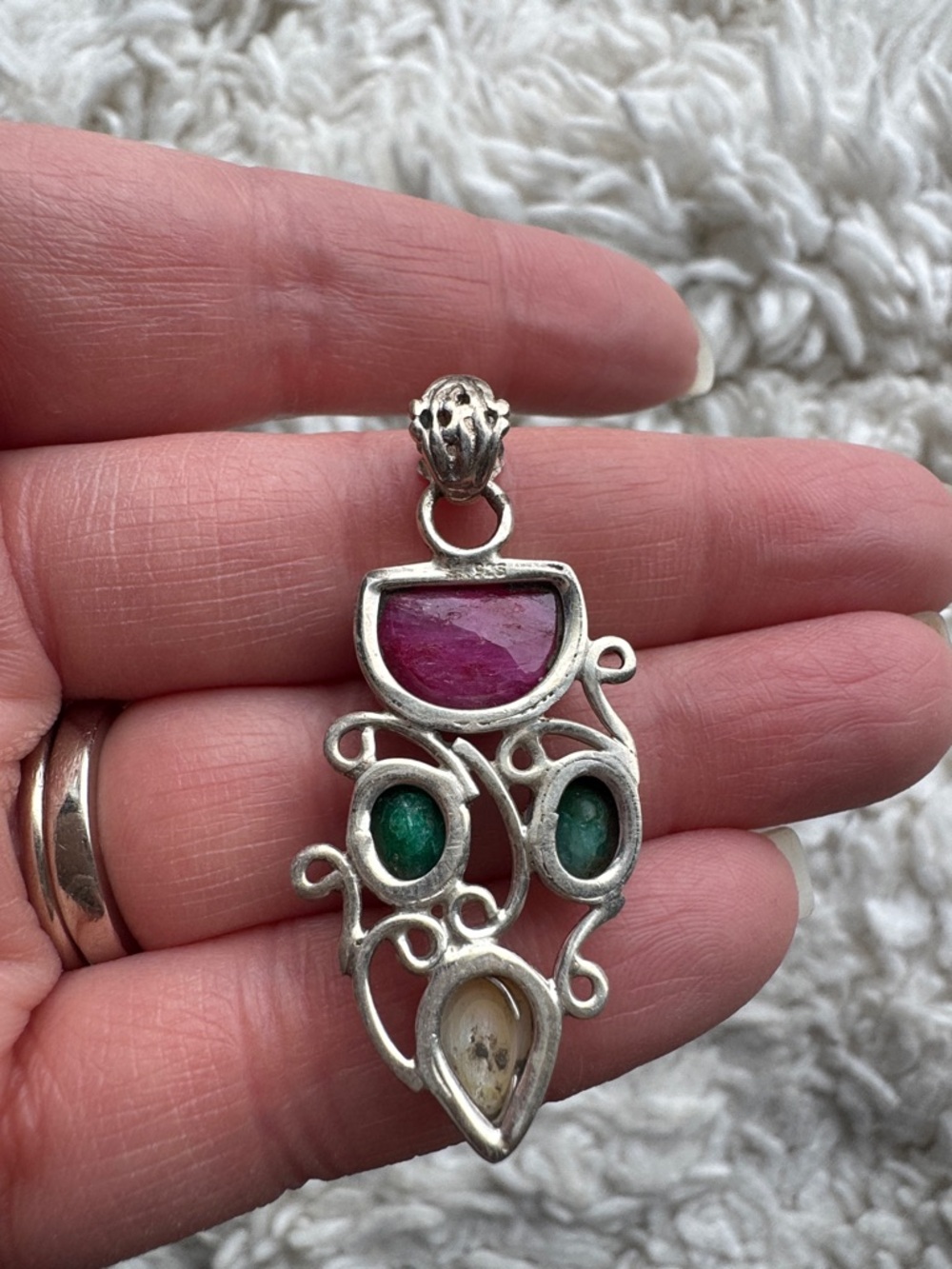 Sterling Silver Pendant - Picture 2 of 3